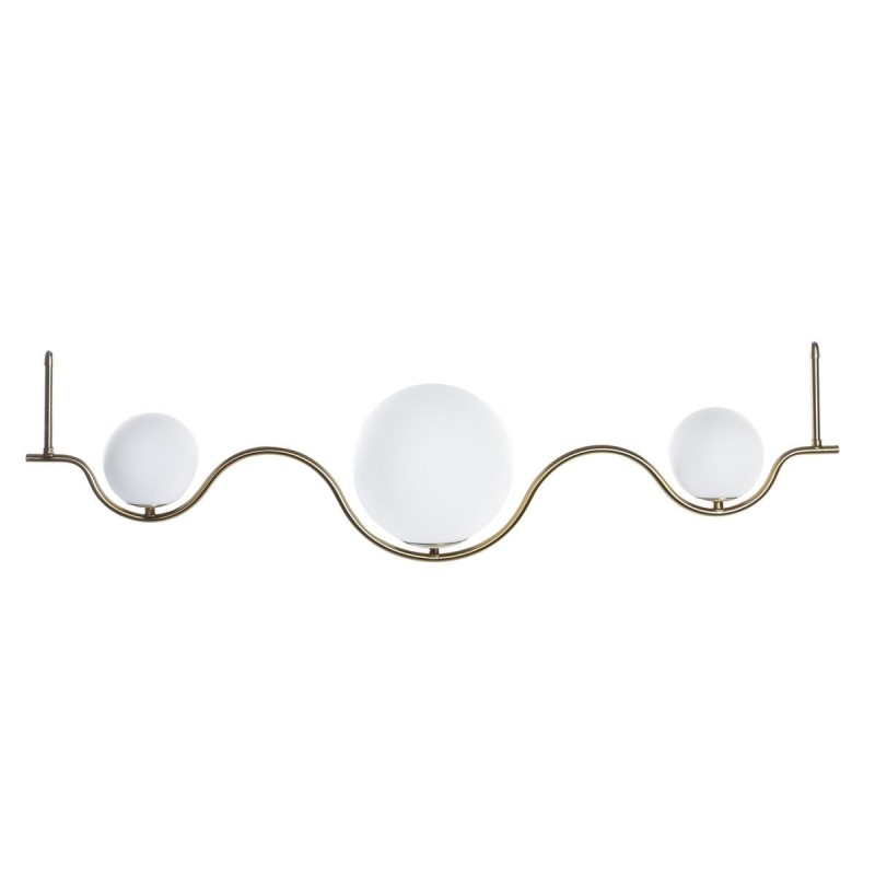 Suspension DKD Home Decor Doré Blanc 220W (100 x 20 x 25 cm) - Acheter à 94,08 € seulement chez Collector's Boutique