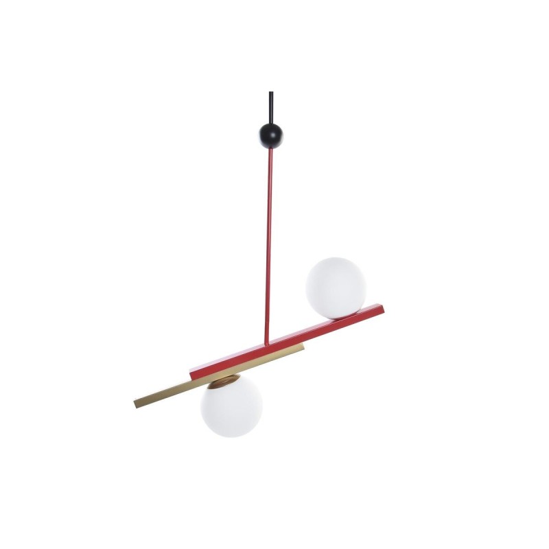 Suspension DKD Home Decor Rouge Noir Doré Blanc (64 x 20 x 120 cm) - Acheter à 77,42 € seulement chez Collector's Boutique