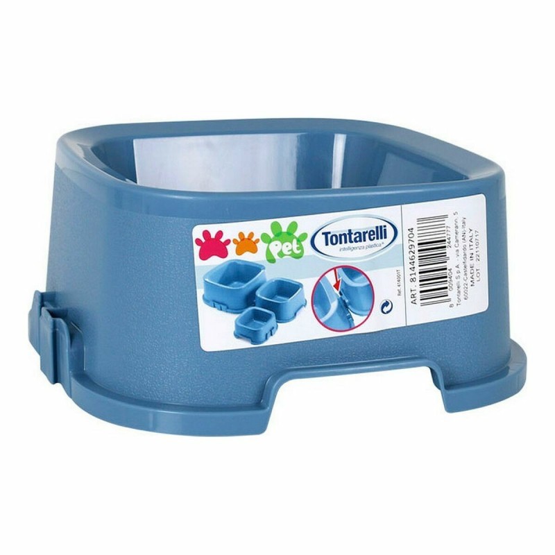 Mangeoir pour animaux Tontarelli Pet (21,5 x 21,5 x 9,4 cm) - Acheter à 4,32 € seulement chez Collector's Boutique