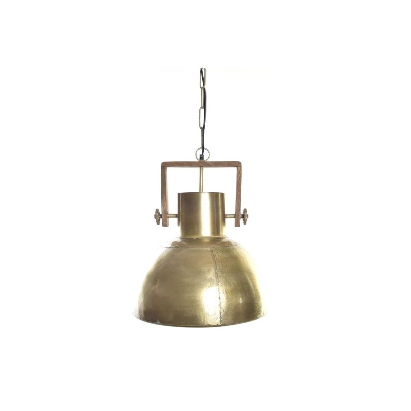 Suspension DKD Home Decor Doré Marron 220 V 50 W (40 x 40 x 50 cm) - Acheter à 76,30 € seulement chez Collector's Boutique