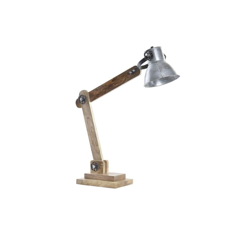 Lampe de bureau DKD Home Decor Argenté Marron 220 V 50 W (50 x 15 x 65 cm) - Acheter à 64,94 € seulement chez Collector's Boutiq