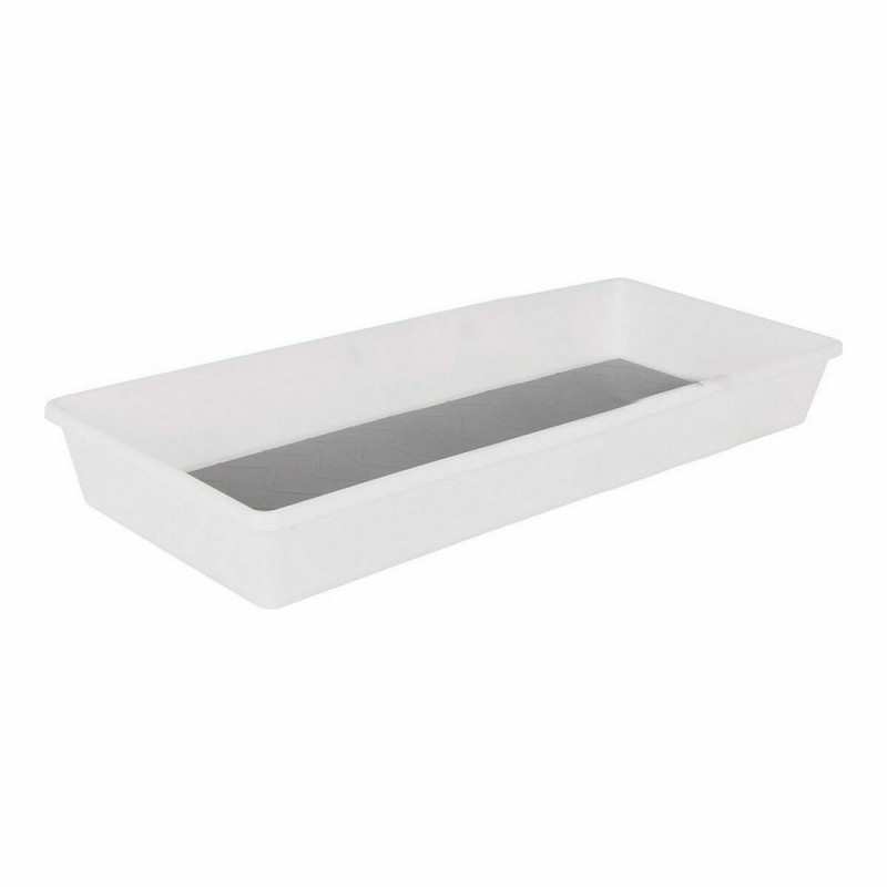 Organiseur de Tiroirs Confortime Gris Blanc Plastique Antidérapant (40 x 17 x 5 cm) - Acheter à 2,56 € seulement chez Collector'