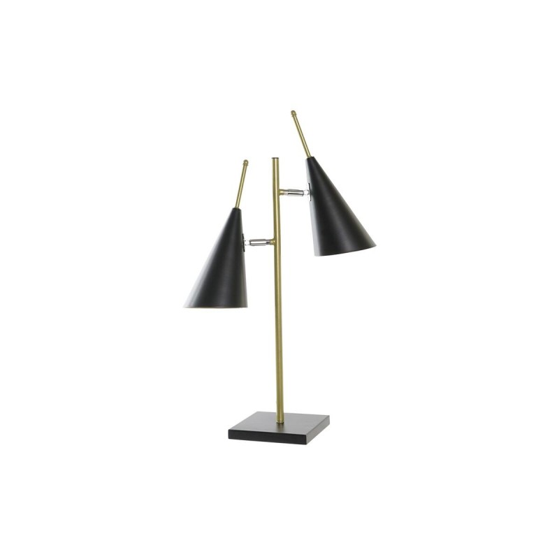 Lampe de bureau DKD Home Decor 25W Noir Doré 220 V Moderne (38 x 16 x 64 cm) - Acheter à 49,07 € seulement chez Collector's Bout