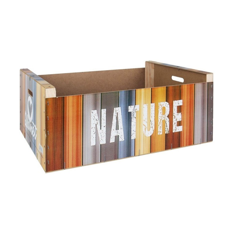 Boîte de rangement Confortime Nature Bois (58 x 39 x 21 cm) - Acheter à 8,48 € seulement chez Collector's Boutique