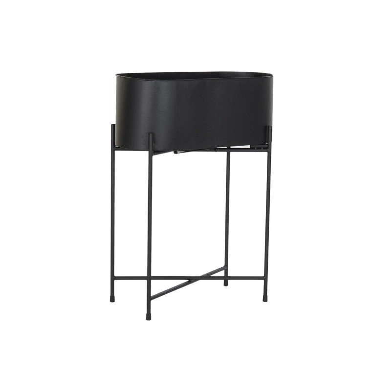 Cache-pot DKD Home Decor Noir Métal (49 x 21,5 x 65 cm) - Acheter à 38,88 € seulement chez Collector's Boutique