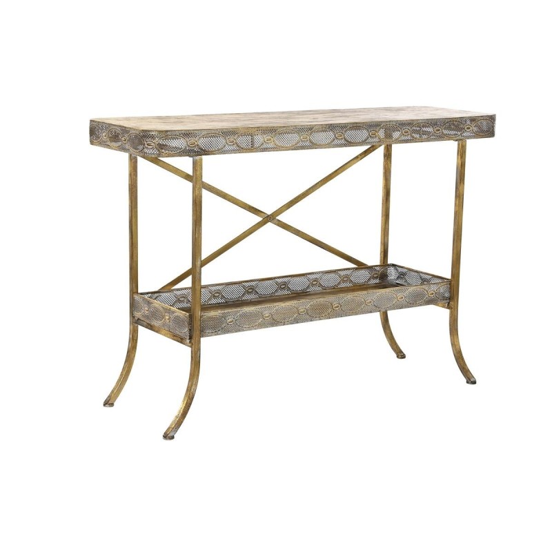 Console DKD Home Decor Doré Métal Arabe (124 x 38 x 85 cm) - Acheter à 145,92 € seulement chez Collector's Boutique