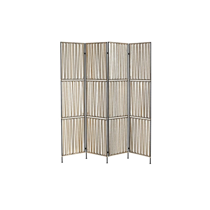 Paravent DKD Home Decor Métal rotin synthétique (160 x 1,3 x 180 cm) - Acheter à 144,28 € seulement chez Collector's Boutique