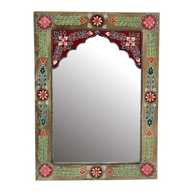 Miroir mural DKD Home Decor Floral Multicouleur Bois MDF (41 x 2 x 56 cm) - Acheter à 39,89 € seulement chez Collector's Boutiqu