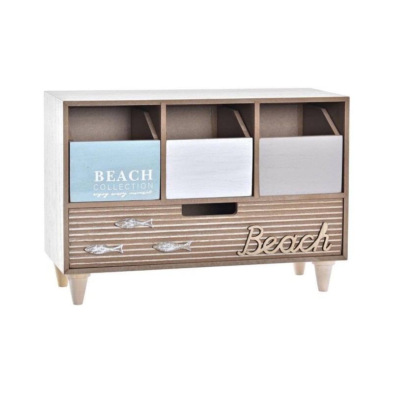 Boîte à bijoux DKD Home Decor Bois Plage (34 x 14 x 24 cm) - Acheter à 34,39 € seulement chez Collector's Boutique