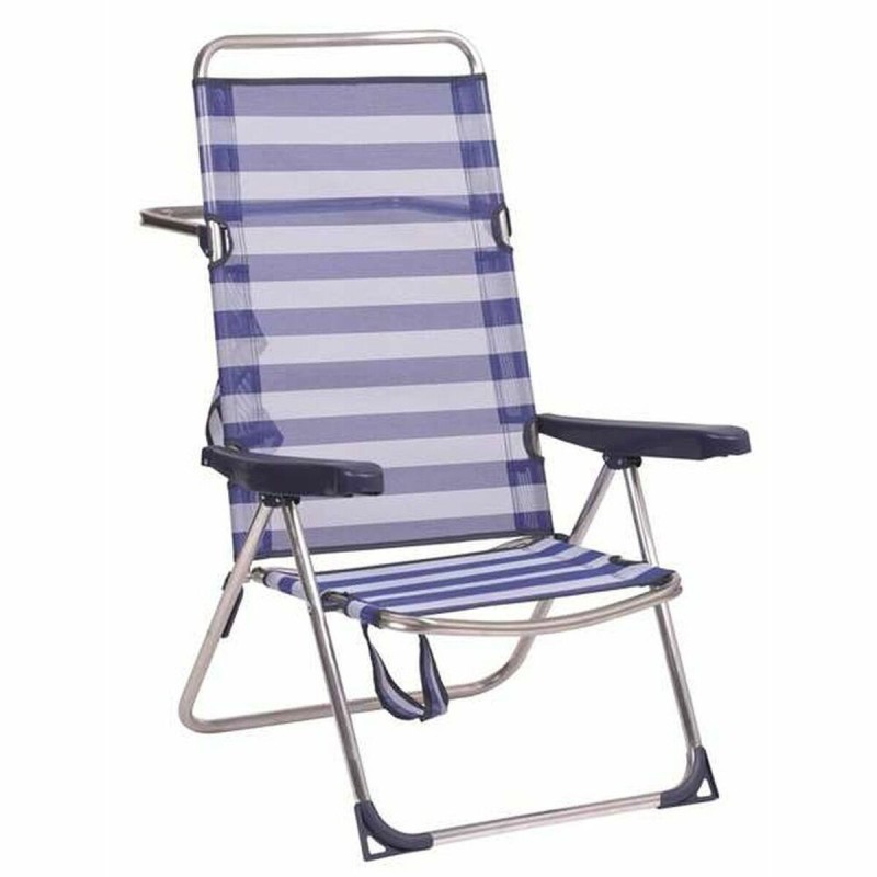 Chaise de Plage Alco 65 x 60 x 100 cm Bleu - Acheter à 42,80 € seulement chez Collector's Boutique