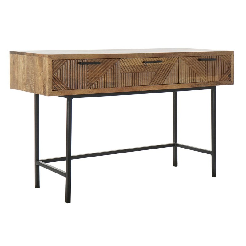 Console DKD Home Decor Naturel Métal Bois de manguier (125 x 40 x 75 cm) - Acheter à 403,66 € seulement chez Collector's Boutiqu