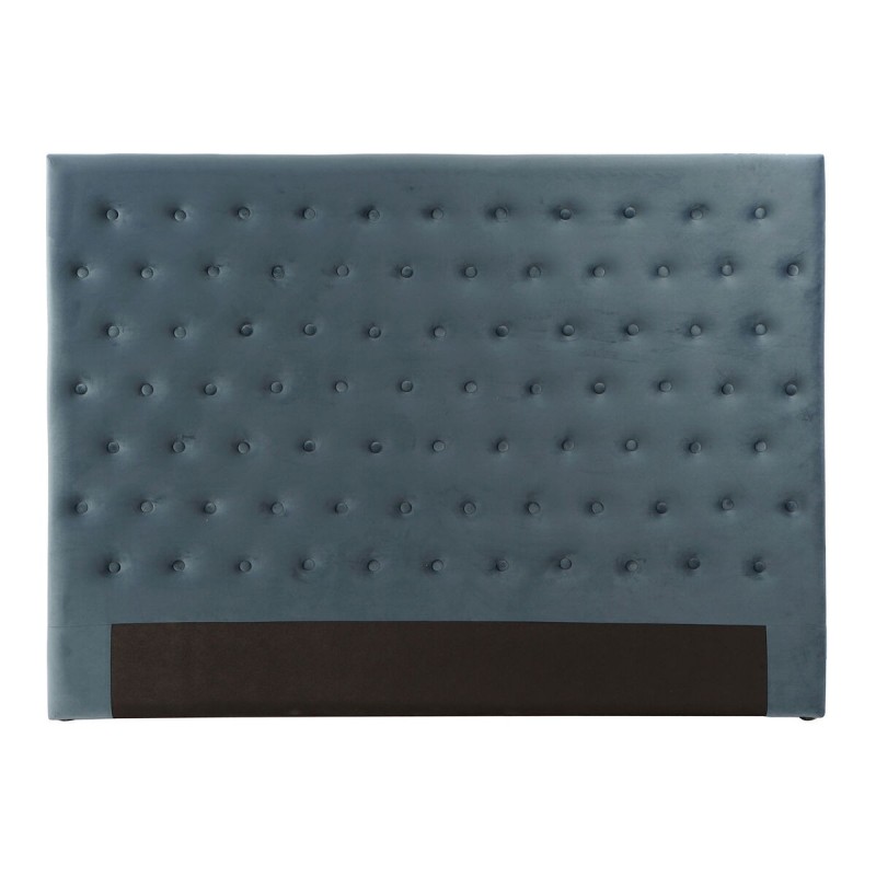 Tête de lit DKD Home Decor Bleu Bois Polyester (164 x 9 x 123 cm) - Acheter à 168,72 € seulement chez Collector's Boutique