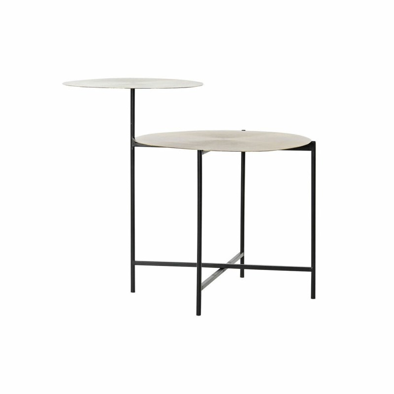 Table d'appoint DKD Home Decor Noir Doré Aluminium Moderne (73 x 53 x 61 cm) - Acheter à 85,38 € seulement chez Collector's Bout