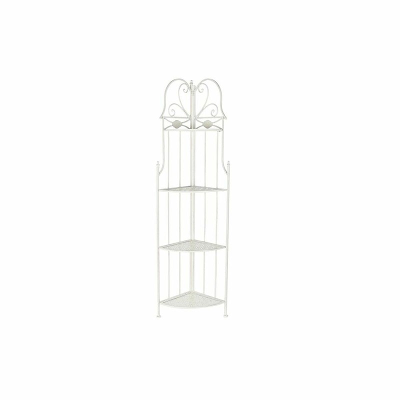 Étagère DKD Home Decor Blanc Métal 4 Etagères (50 x 35 x 161 cm) (50 x 35 x 161 cm) - Acheter à 72,47 € seulement chez Collector