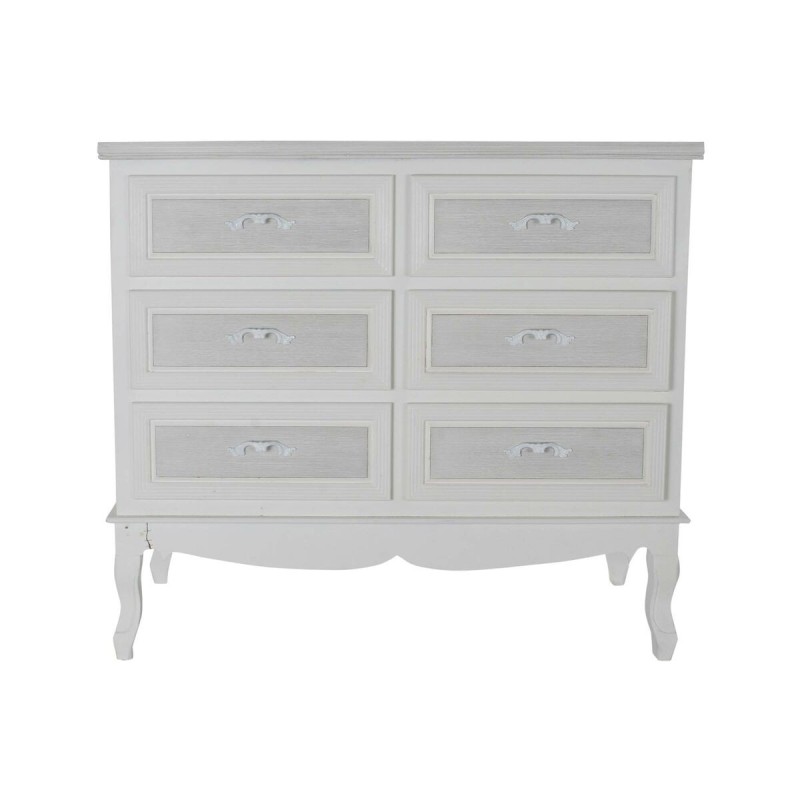 Commode DKD Home Decor Bois MDF Blanc (100 x 40 x 87 cm) - Acheter à 271,10 € seulement chez Collector's Boutique