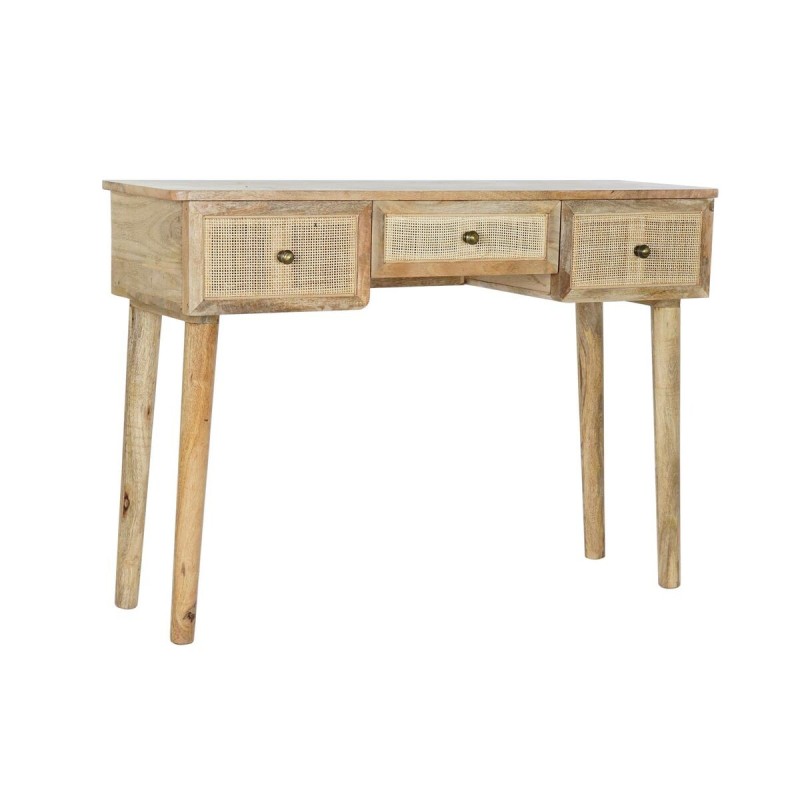 Console DKD Home Decor Naturel Rotin Bois de manguier Moderne (110 x 35 x 76 cm) - Acheter à 247,60 € seulement chez Collector's