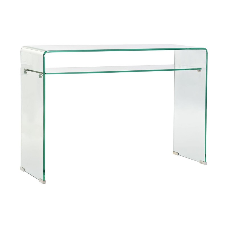 Console DKD Home Decor Transparent Verre trempé Moderne (110 x 35 x 75 cm) - Acheter à 216,90 € seulement chez Collector's Bouti