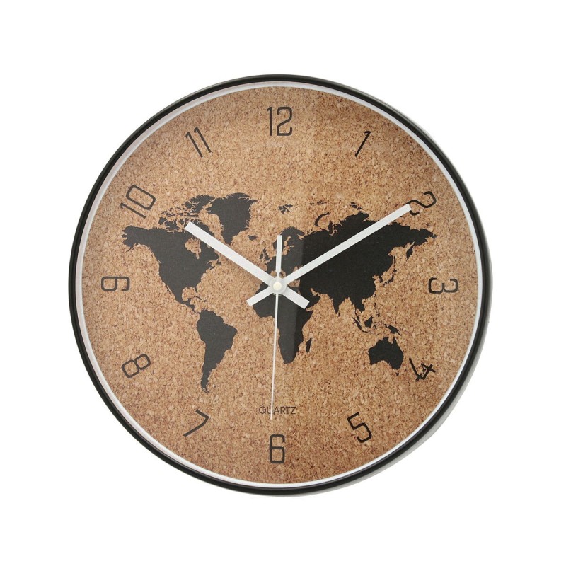 Horloge Murale Quid Mappemonde Plastique (30 cm) - Acheter à 12,86 € seulement chez Collector's Boutique