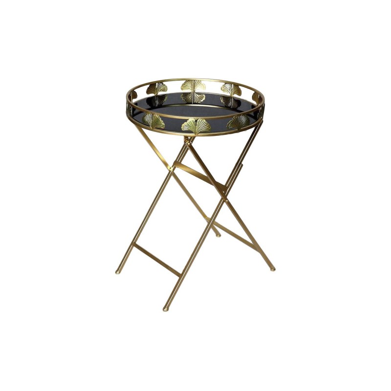 Table d'appoint DKD Home Decor Verre Doré Métal (49 x 49 x 72 cm) - Acheter à 72,92 € seulement chez Collector's Boutique