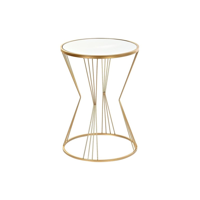 Table d'appoint DKD Home Decor Miroir Doré Métal (40 x 40 x 55 cm) - Acheter à 81,35 € seulement chez Collector's Boutique