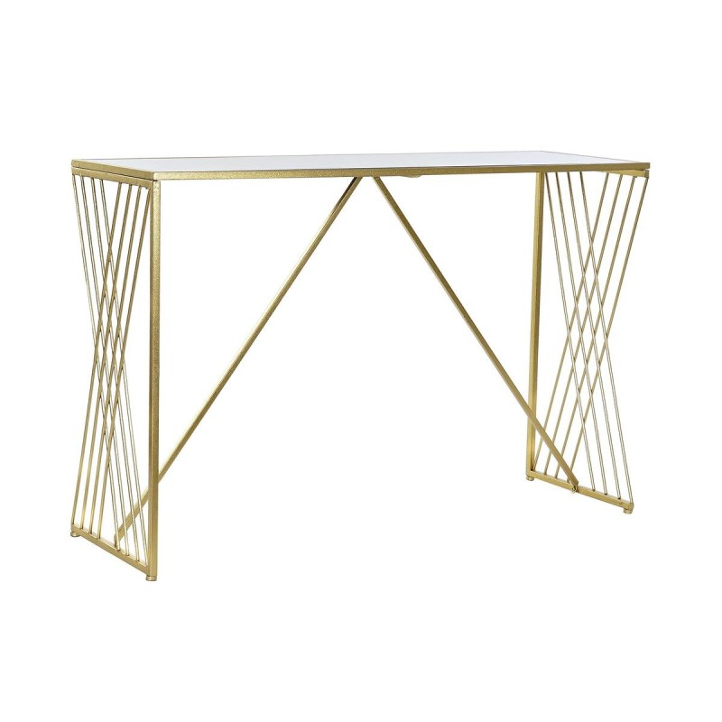 Console DKD Home Decor Miroir Doré Métal (120 x 40 x 80 cm) - Acheter à 113,45 € seulement chez Collector's Boutique