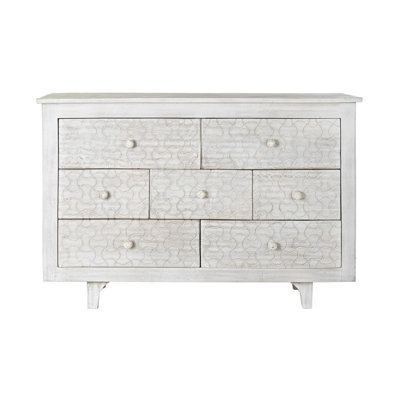 Commode DKD Home Decor Blanc (112 x 35 x 75 cm) - Acheter à 518,09 € seulement chez Collector's Boutique