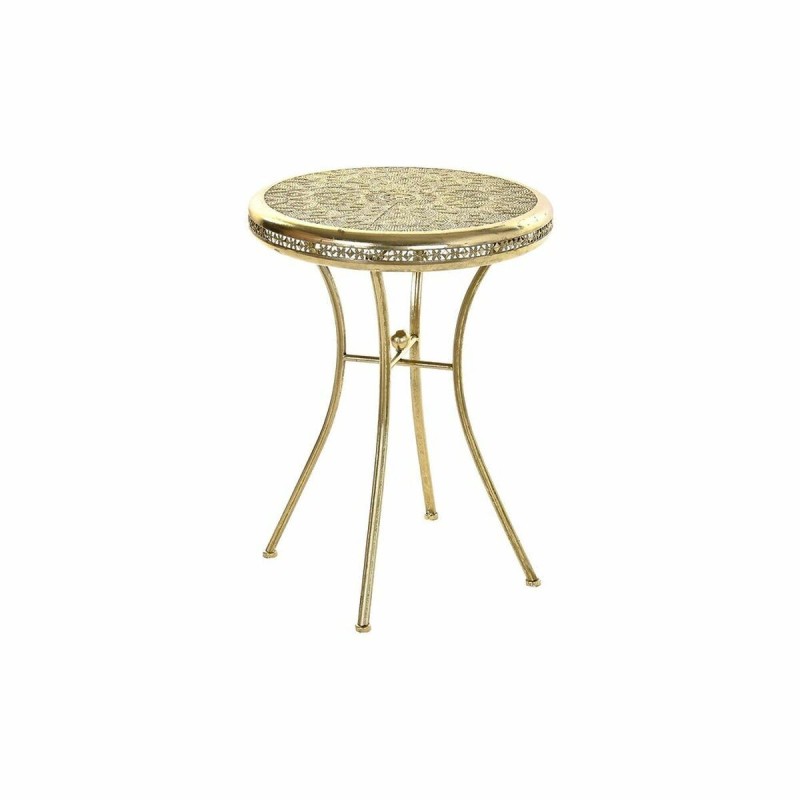 Table d'appoint DKD Home Decor Doré Métal Arabe (42 x 42 x 57 cm) - Acheter à 77,64 € seulement chez Collector's Boutique