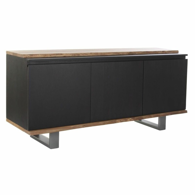 Buffet DKD Home Decor Noir Marron Bois de manguier (160 x 42 x 72 cm) - Acheter à 626,06 € seulement chez Collector's Boutique