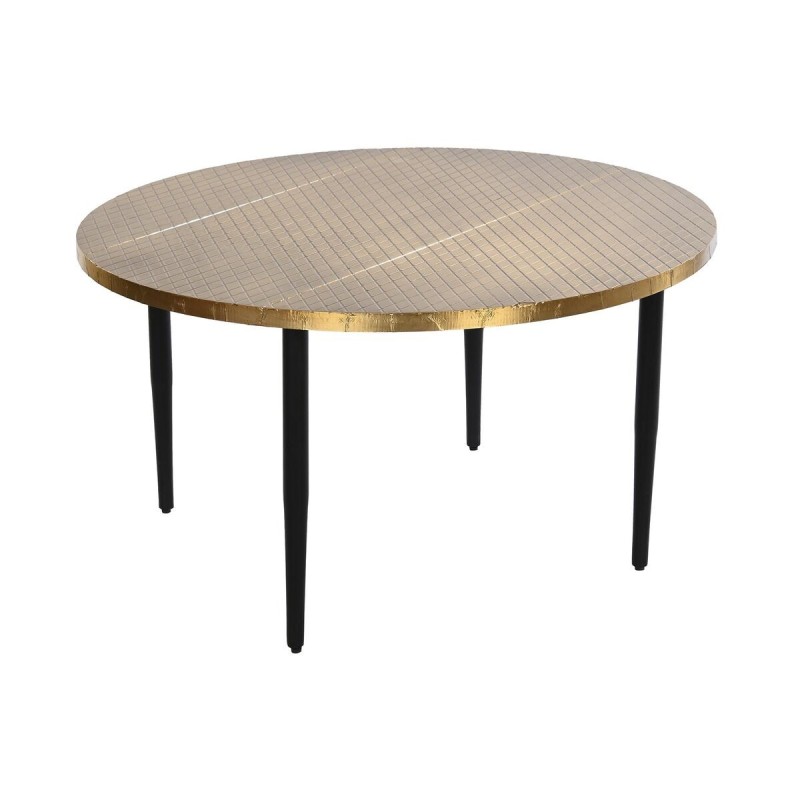 Table d'appoint DKD Home Decor Métal Bois Glamour (85 x 85 x 45 cm) - Acheter à 145,13 € seulement chez Collector's Boutique