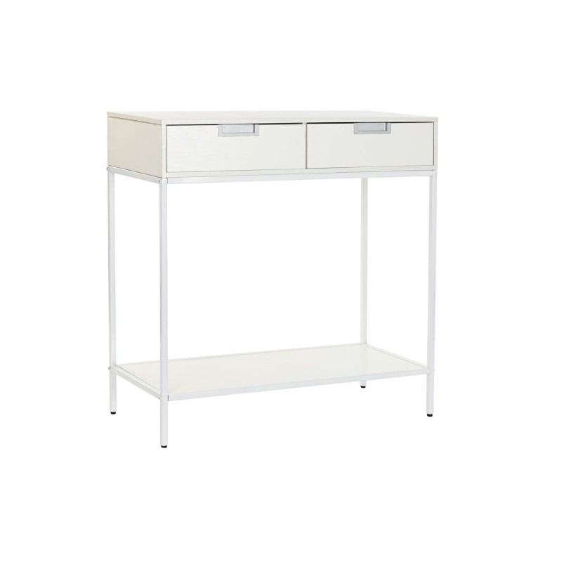 Console DKD Home Decor Métal MDF Blanc (80 x 35 x 81 cm) - Acheter à 112,09 € seulement chez Collector's Boutique