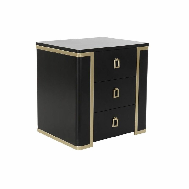 Table de Nuit DKD Home Decor Métal Bois (50 x 40 x 50 cm) - Acheter à 166,18 € seulement chez Collector's Boutique