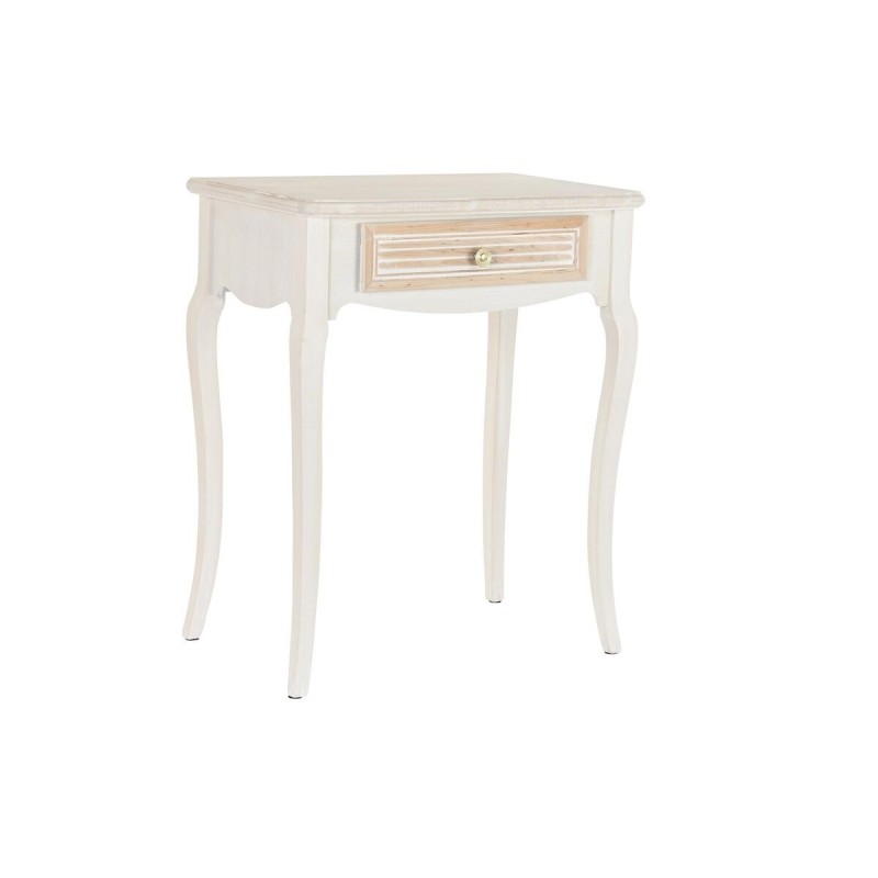 Console DKD Home Decor Naturel Bois MDF Blanc (60 x 40 x 72,5 cm) - Acheter à 84,98 € seulement chez Collector's Boutique