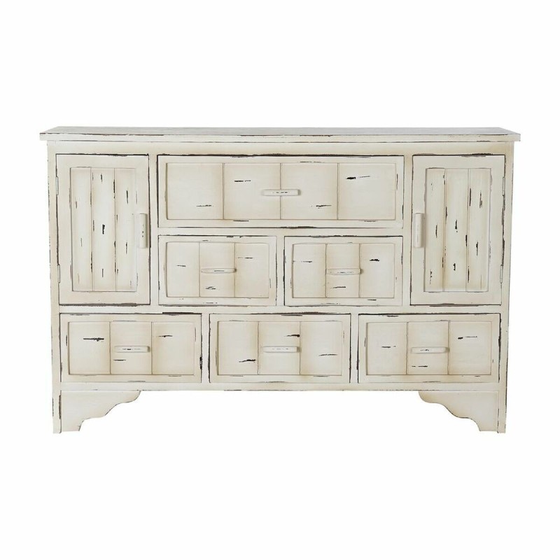 Buffet DKD Home Decor MDF Blanc (120 x 34,5 x 77 cm) - Acheter à 222,71 € seulement chez Collector's Boutique