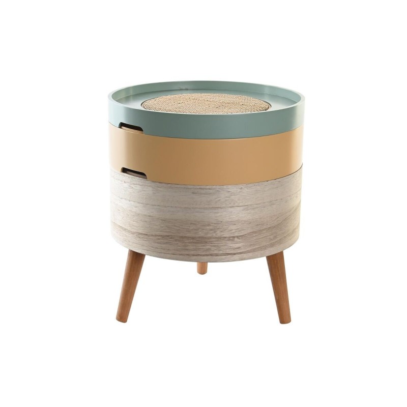 Table d'appoint DKD Home Decor Vert Bois MDF (35 x 35 x 40,5 cm) - Acheter à 59,71 € seulement chez Collector's Boutique