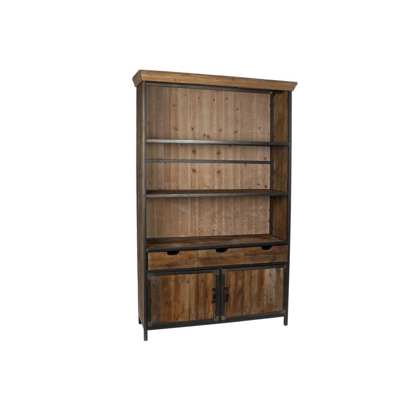 Présentoir DKD Home Decor Métal Bois Recyclé (127 x 36 x 202 cm) - Acheter à 363,88 € seulement chez Collector's Boutique