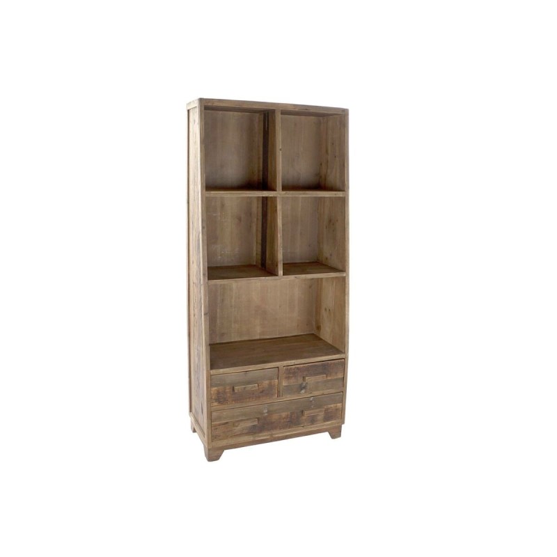 Étagère DKD Home Decor Marron Brun foncé Bois Recyclé (80 x 41 x 181 cm) - Acheter à 353,18 € seulement chez Collector's Boutiqu