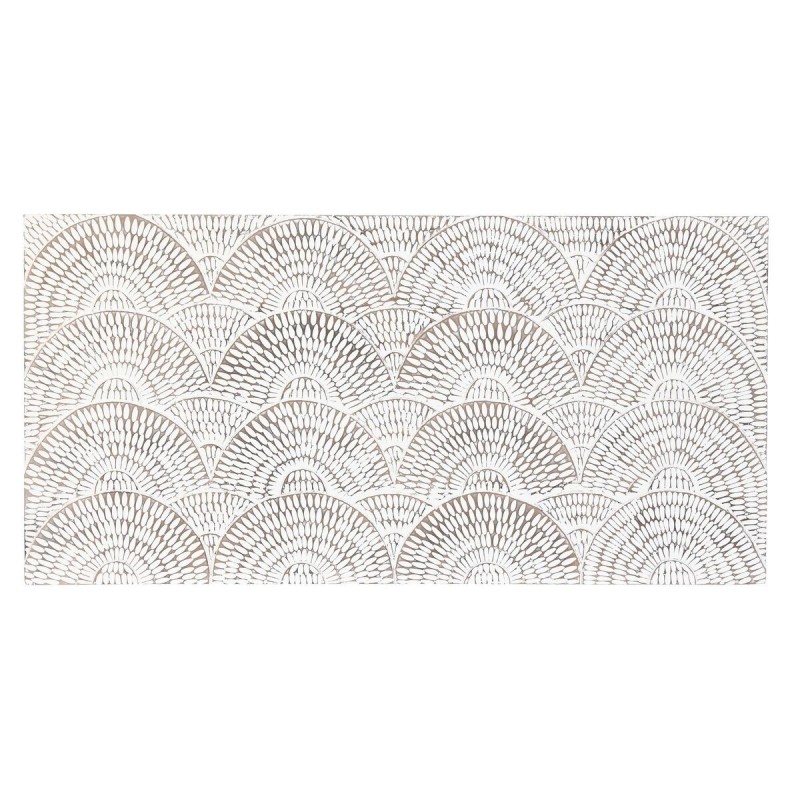 Tête de lit DKD Home Decor Blanc Bois MDF (163 x 3,5 x 82 cm) - Acheter à 157,58 € seulement chez Collector's Boutique