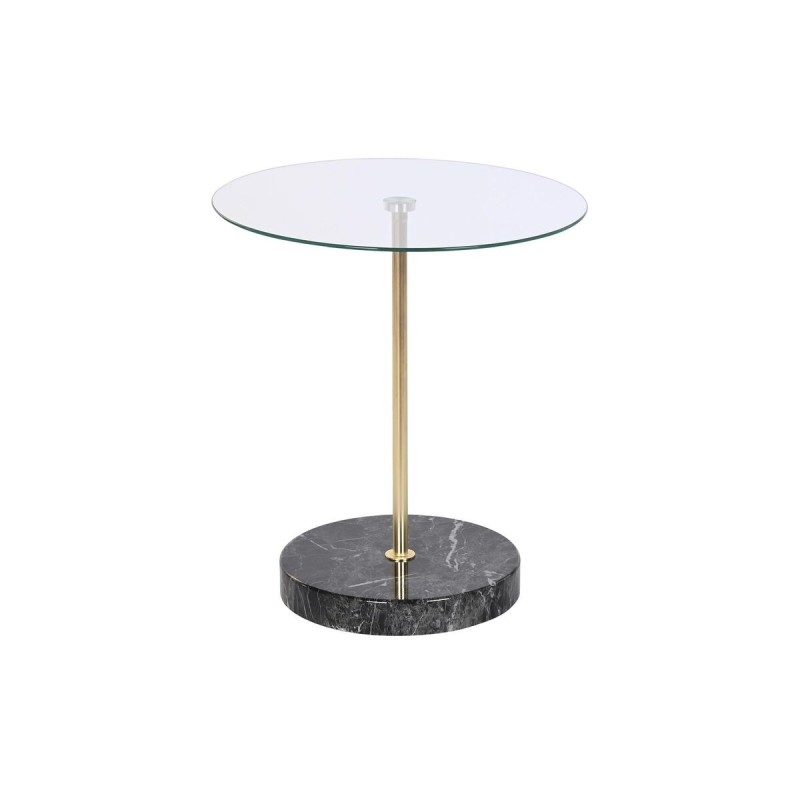 Table d'appoint DKD Home Decor Verre Acier (45 x 45 x 50 cm) - Acheter à 74,16 € seulement chez Collector's Boutique