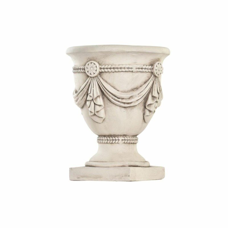 Cache-pot DKD Home Decor Gris clair Magnésium (38 x 38 x 50 cm) - Acheter à 94,08 € seulement chez Collector's Boutique