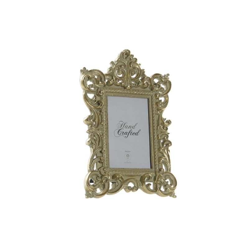 Cadre photo DKD Home Decor Doré Résine Shabby Chic (19,3 x 2,8 x 29 cm) - Acheter à 10,20 € seulement chez Collector's Boutique