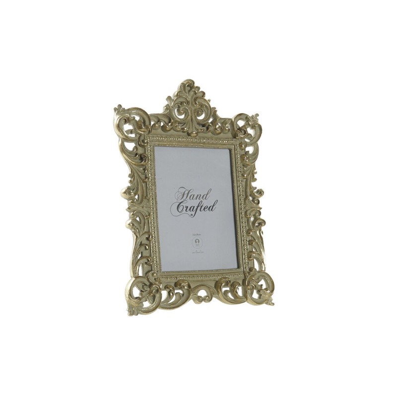 Cadre photo DKD Home Decor Doré Résine Shabby Chic (21,5 x 3 x 31 cm) - Acheter à 11,21 € seulement chez Collector's Boutique