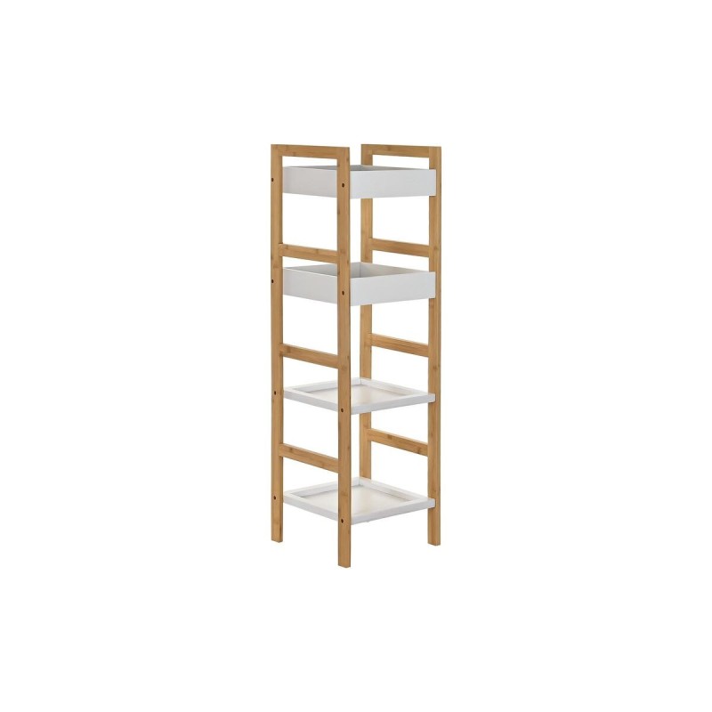 Etagère de salle de bains DKD Home Decor Naturel Blanc Bambou (30 x 29 x 100 cm) - Acheter à 67,32 € seulement chez Collector's 