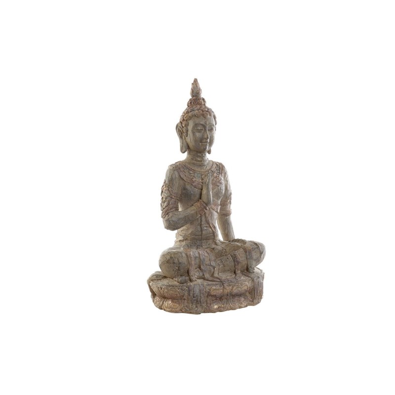 Figurine Décorative DKD Home Decor Gris Buda Résine (27,5 x 20 x 51,5 cm) - Acheter à 41,54 € seulement chez Collector's Boutiqu