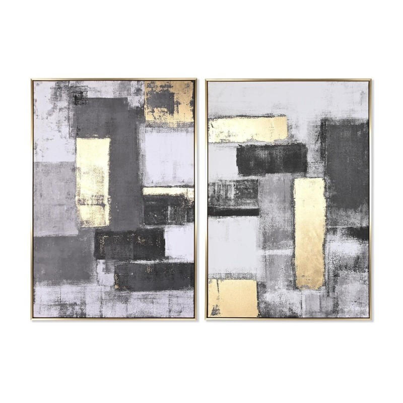 Cadre DKD Home Decor Abstrait (83 x 4,5 x 123 cm) (2 Unités) - Acheter à 132,79 € seulement chez Collector's Boutique