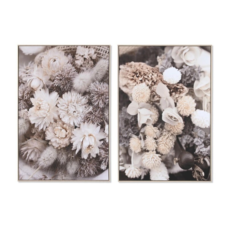 Cadre DKD Home Decor Floral (83 x 4,5 x 123 cm) (2 Unités) - Acheter à 127,06 € seulement chez Collector's Boutique