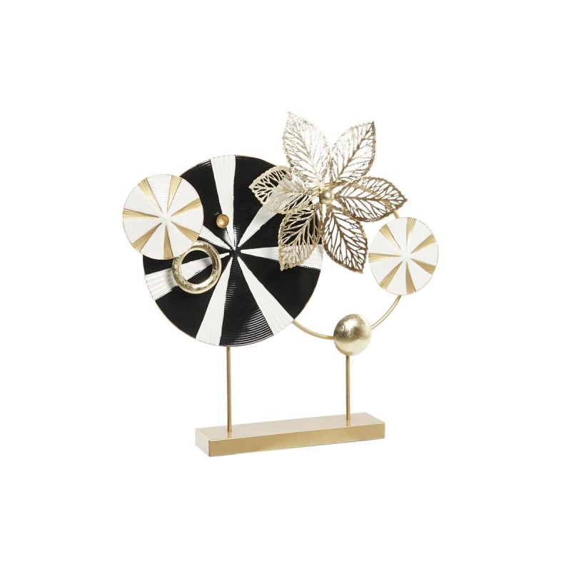 Figurine Décorative DKD Home Decor Noir Doré Métal Moderne (62 x 9 x 61,6 cm) - Acheter à 54,61 € seulement chez Collector's Bou