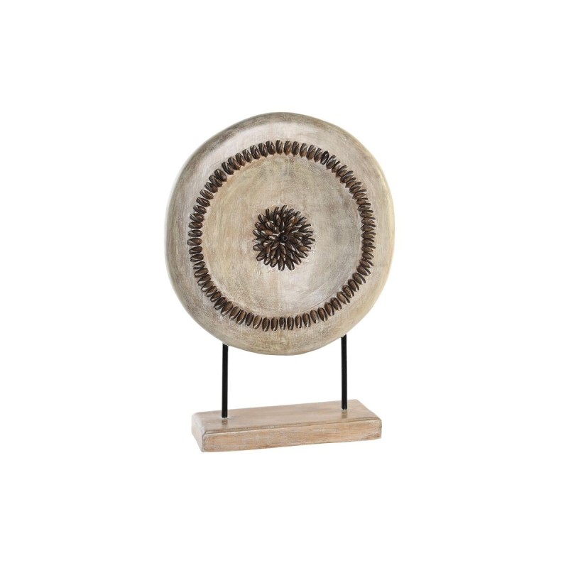 Figurine Décorative DKD Home Decor Beige Fer Cercles (39 x 12 x 55 cm) - Acheter à 64,56 € seulement chez Collector's Boutique