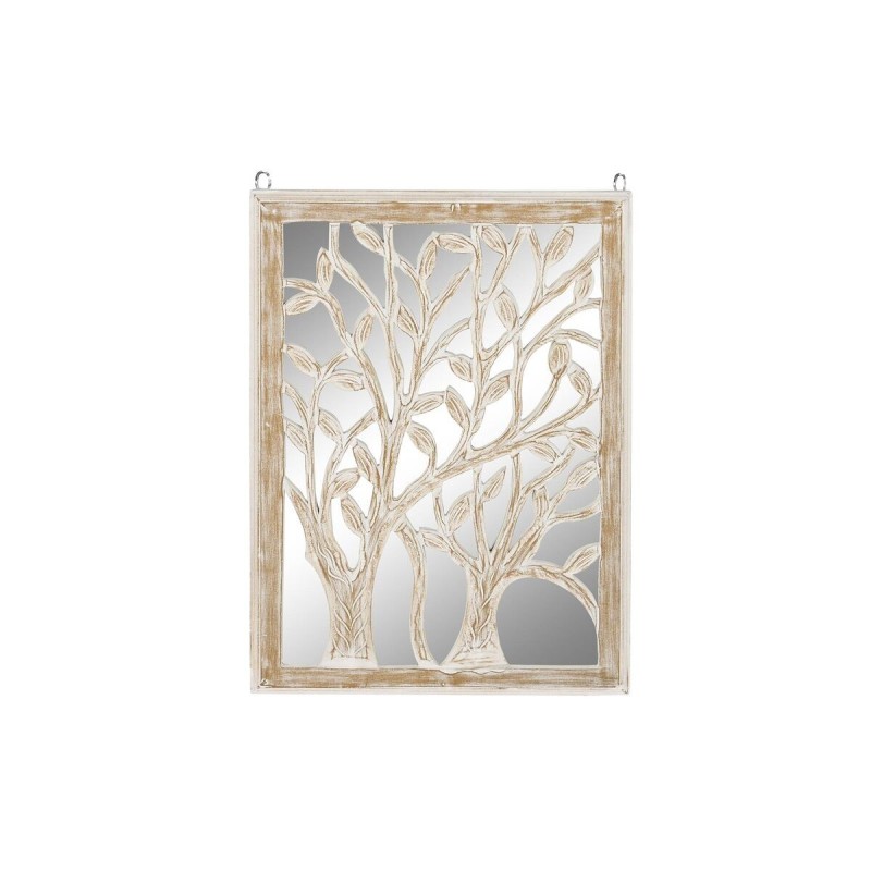 Décoration murale DKD Home Decor Miroir Arbre Blanc Bois MDF (45 x 2,5 x 65 cm) - Acheter à 39,12 € seulement chez Collector's B