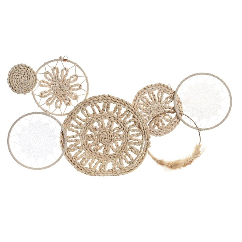 Décoration murale DKD Home Decor Naturel Blanc (79 X 7 X 41,5 CM) - Acheter à 50,20 € seulement chez Collector's Boutique