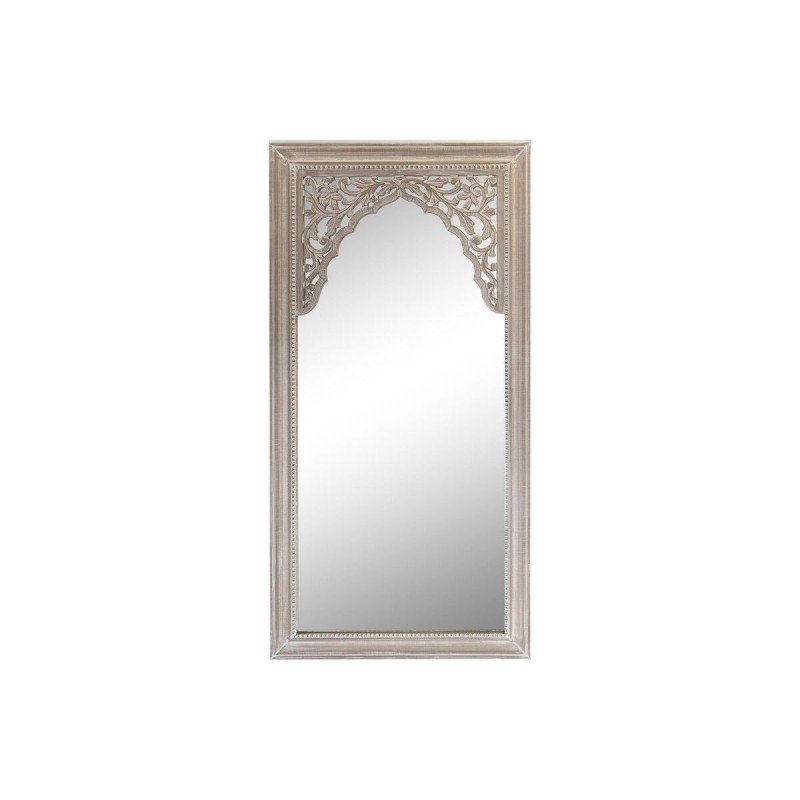 Miroir mural DKD Home Decor Verre Naturel Blanc Bois MDF Décapé (90 x 2,5 x 180 cm) - Acheter à 235,20 € seulement chez Collecto